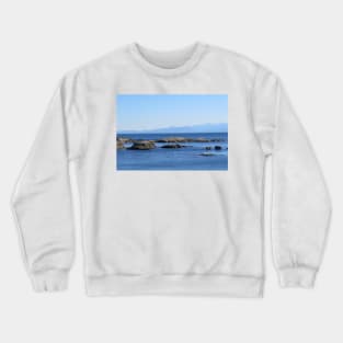 Rocky Ocean Shore Crewneck Sweatshirt